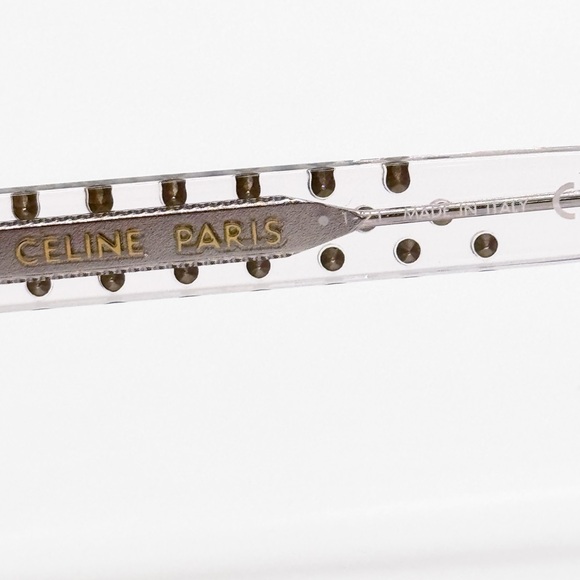 NEW CELINE CL4213IS 27E SUNGLASSES PINK BROWN SQUARE WOMEN CELINE EYEWEAR - Picture 9 of 11